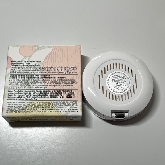 BNIB RARE Clinique Beyond Perfecting Powder Foundation+Concealer 15 Beige 14.5g - Picture 3 of 5